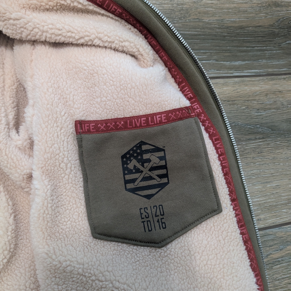 Men's Brown Performance Jacket - Picture 2 of 3